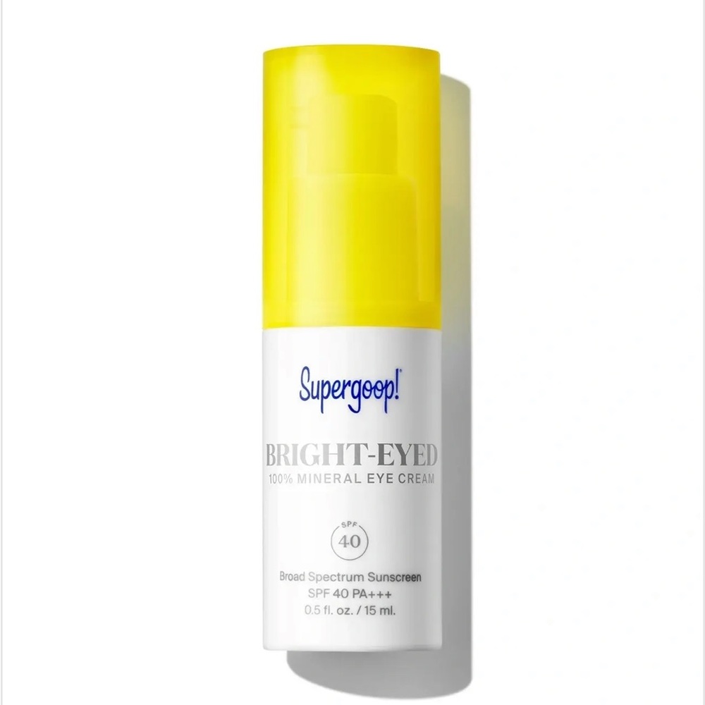 SuperGoop Bright-Eyed 100% Mineral SPF eye cream